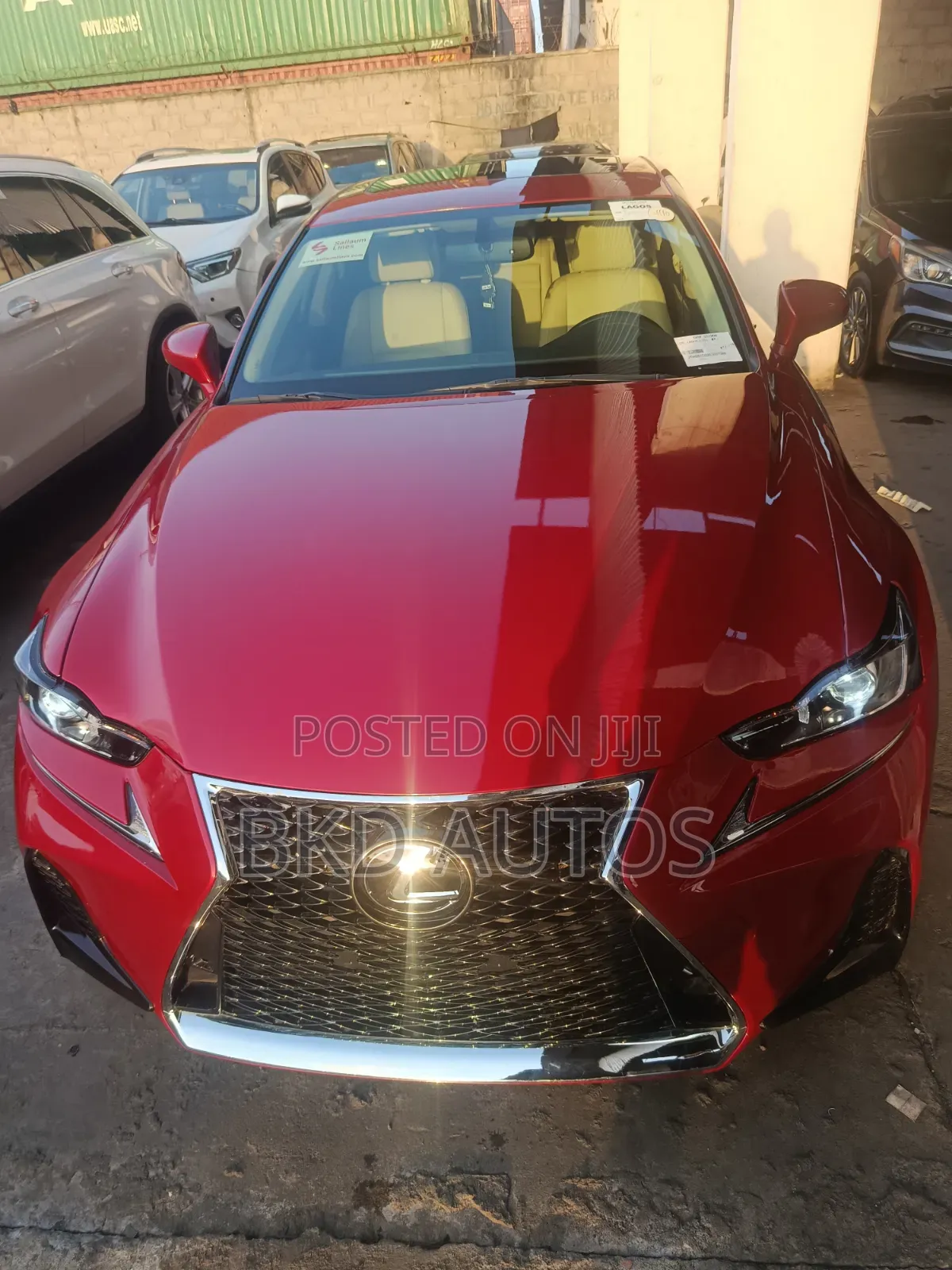 Lexus IS 350 AWD 2014 Red