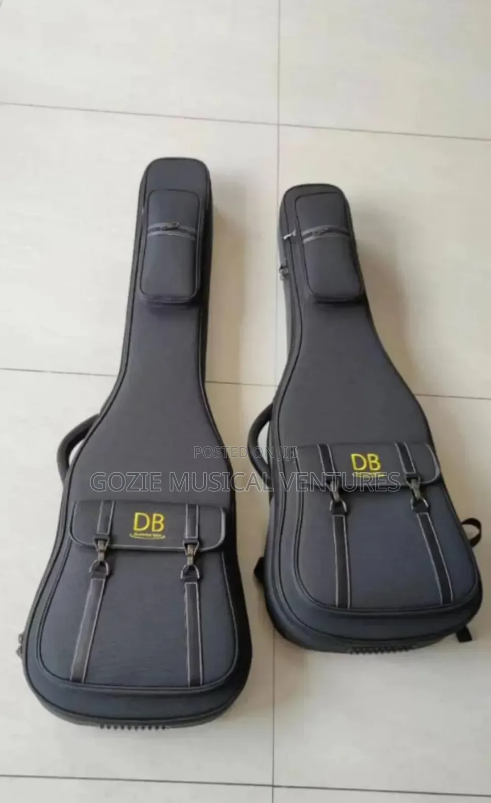 Db Guitar Bag Padded Lead and Bass Black Colour