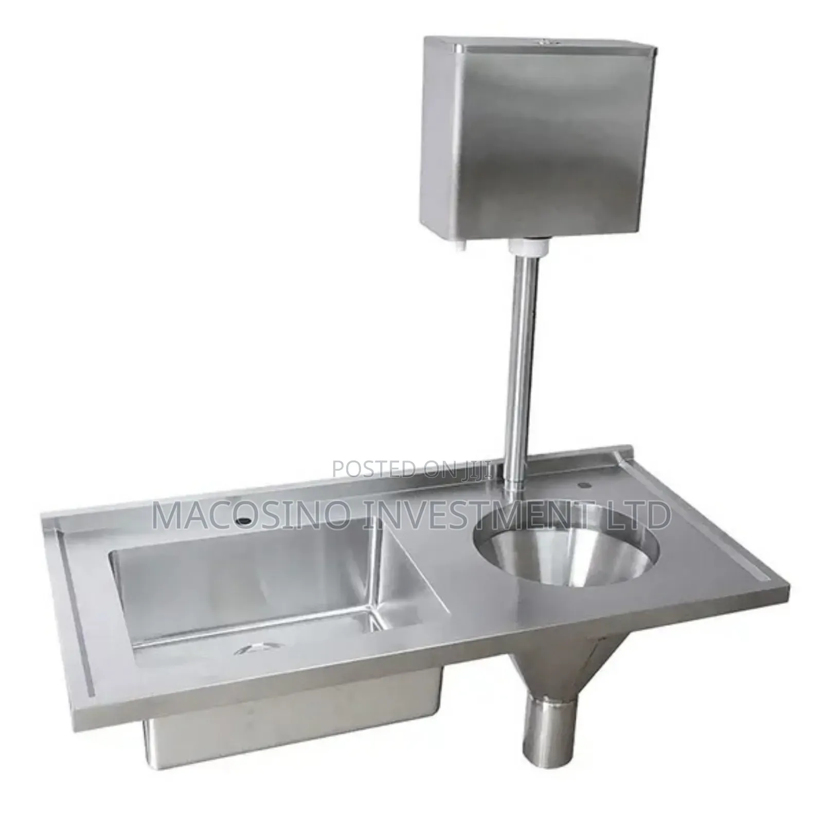 Foreign Used Stainless Steel Medical Sluice Sink