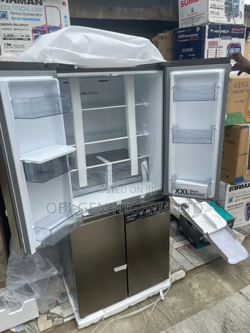 Hisense Inverter 482l Pureflat Slim Series 4-Door Refrigerator Set