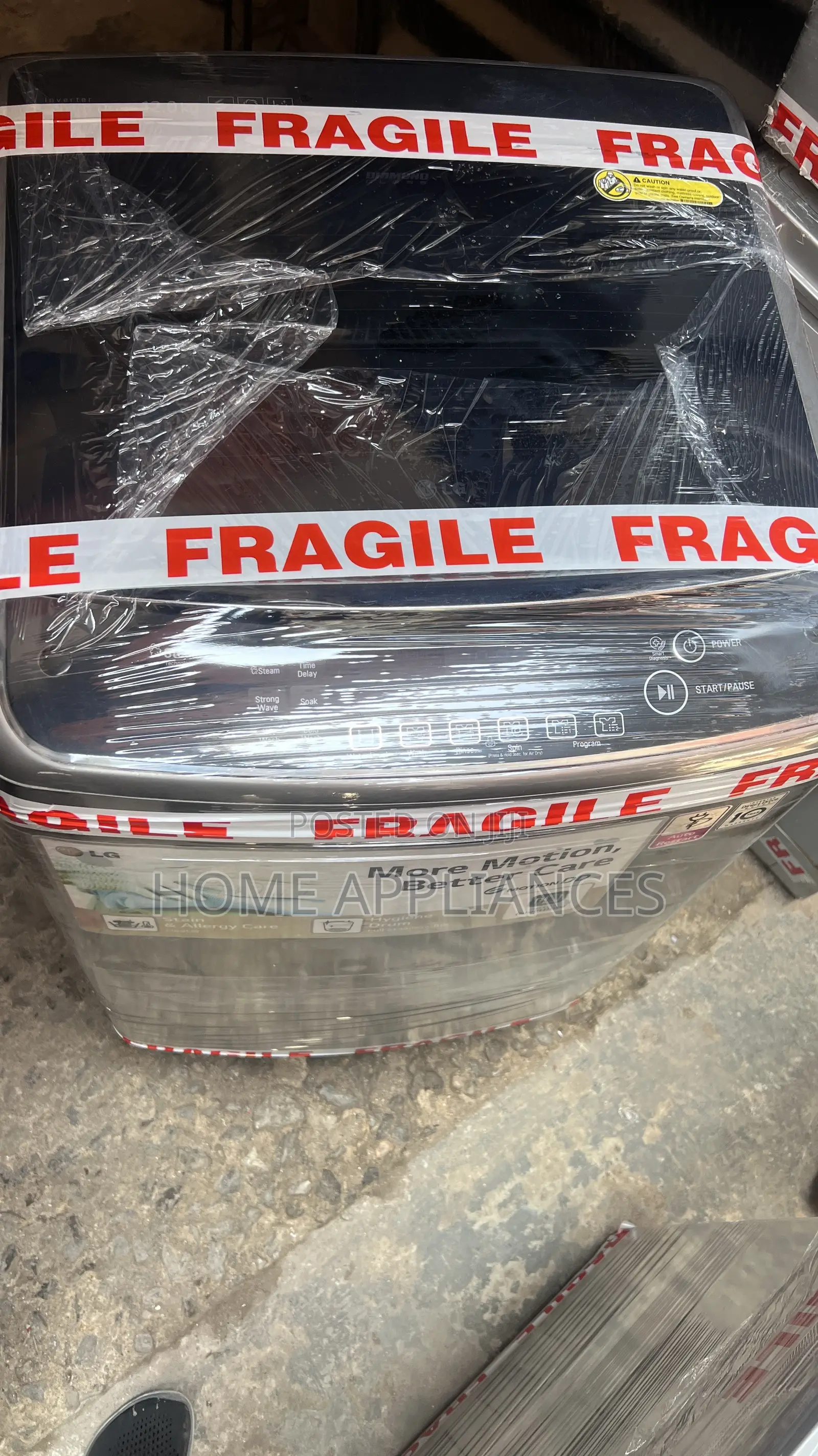 Inverter Direct Drive Lg 12kg Washing Machine With Warranty