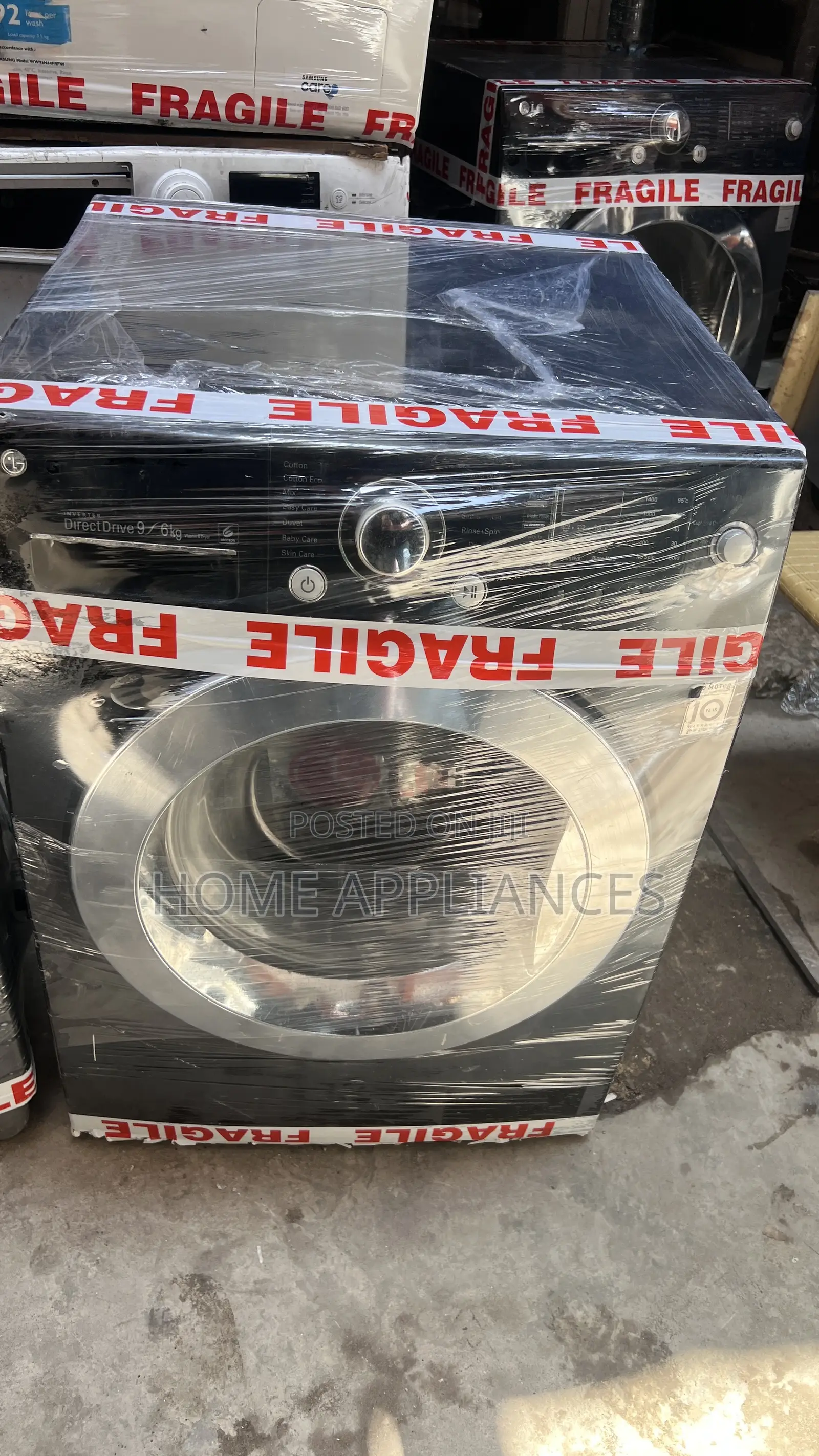 Lg 9kg Inverter Driver Washing Machine With Warranty Pod