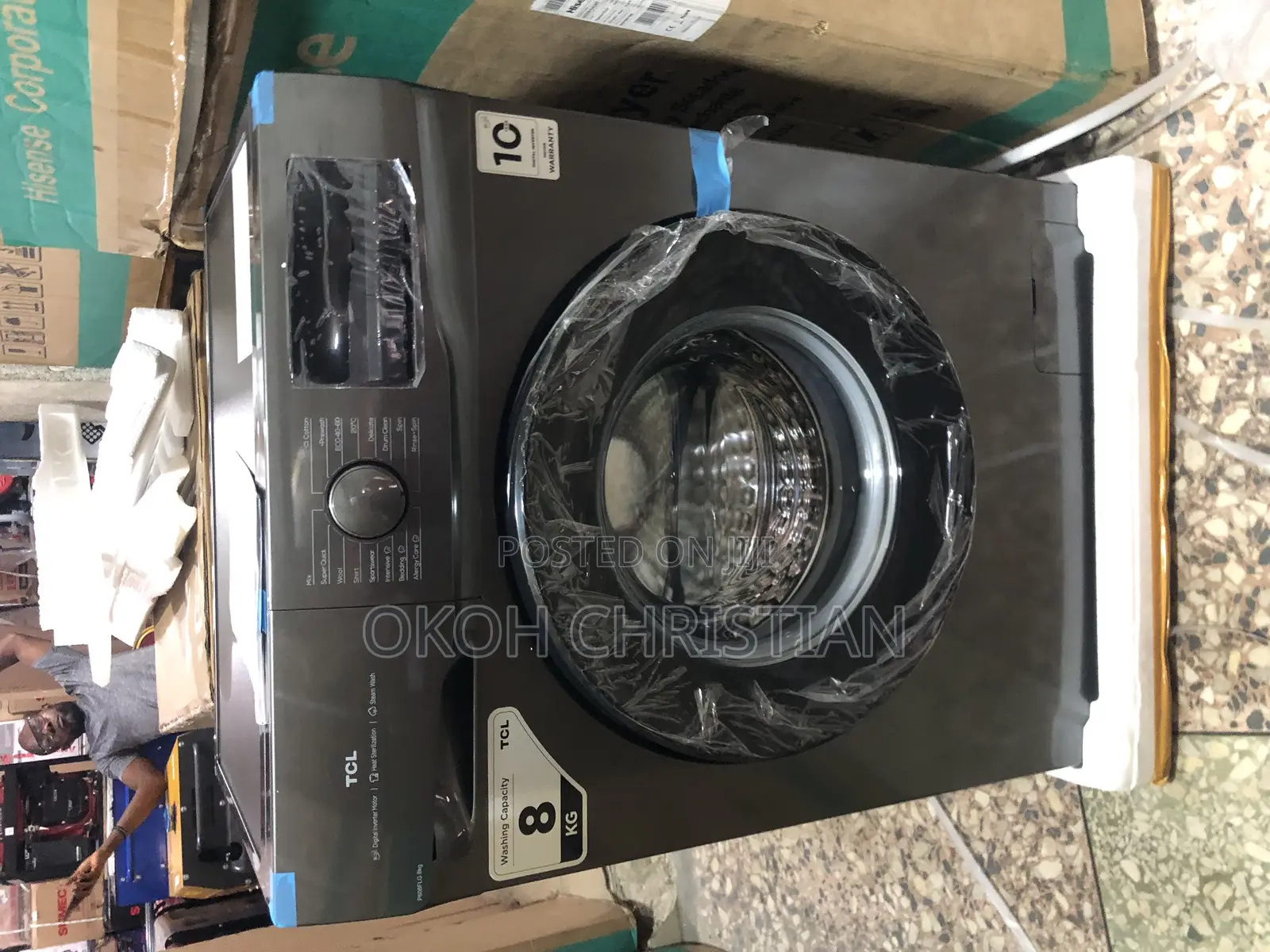 TCL Inverter Washing Machines 8kg