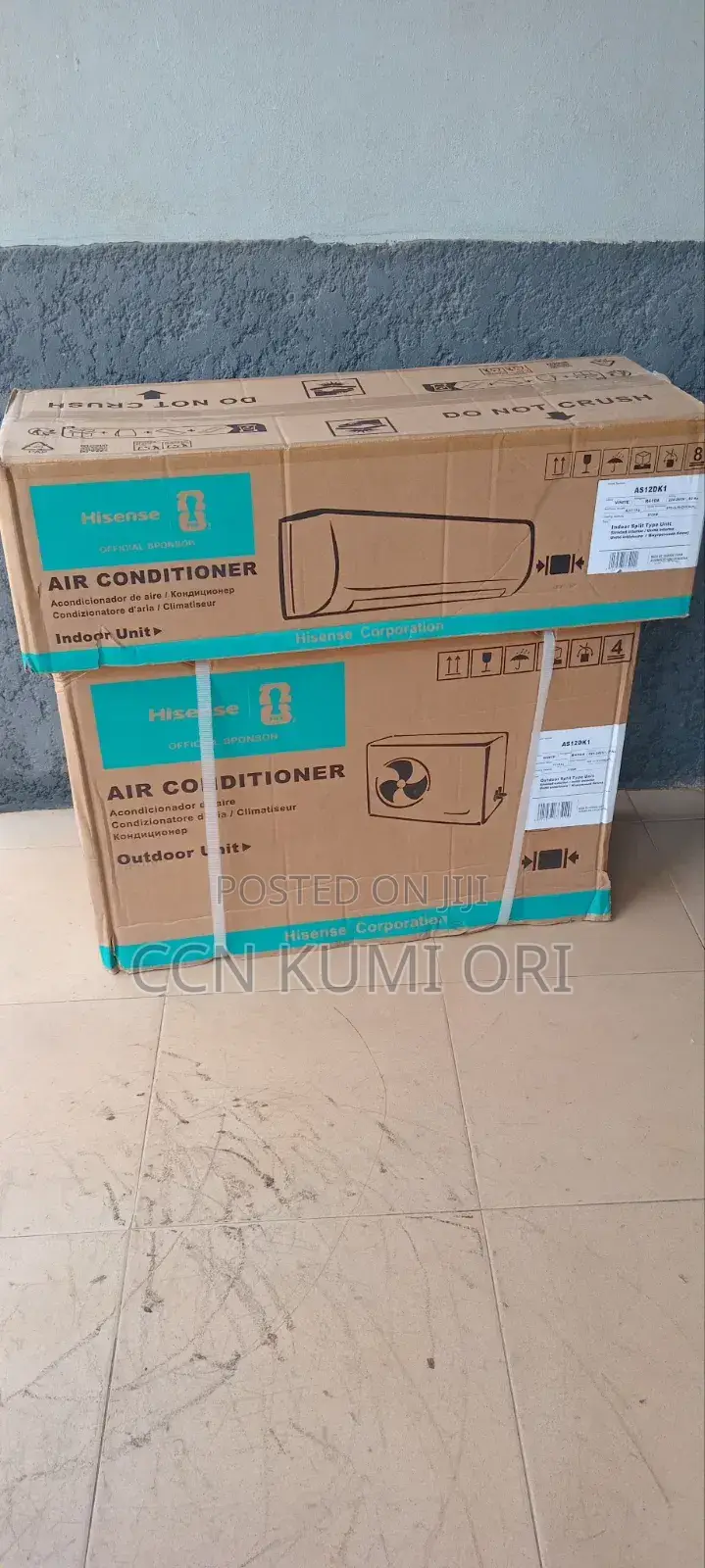 Hisense 1.5hp Split Inverter Air Condition.