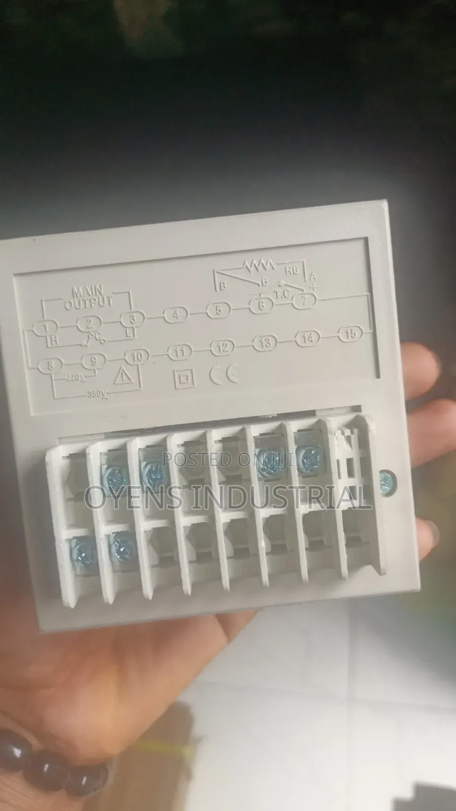 Luci Temperature Control for Deck Oven