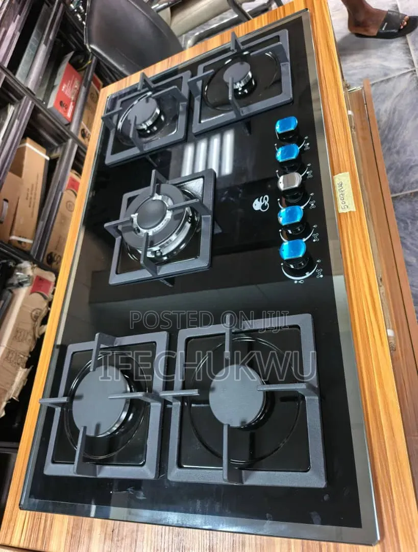 Original Gs Built-in Cabinet 5 Burners Automatic Gas Cooker Hob 90cm