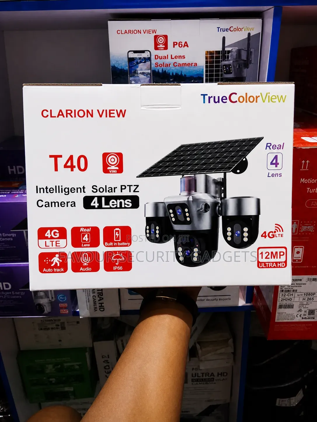 T40 Four Lens Solar Ptz Camera