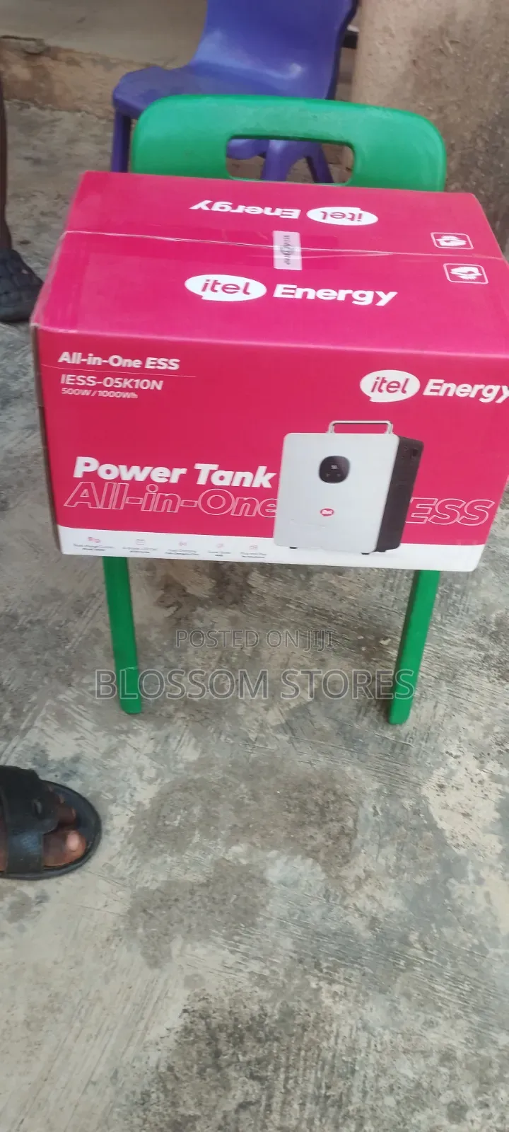500w Itel Power Tank Solar Generator