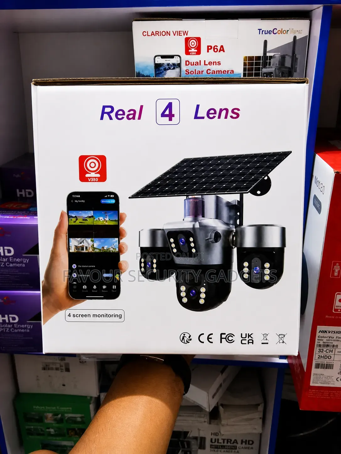 T40 Four Lens Solar Ptz Camera