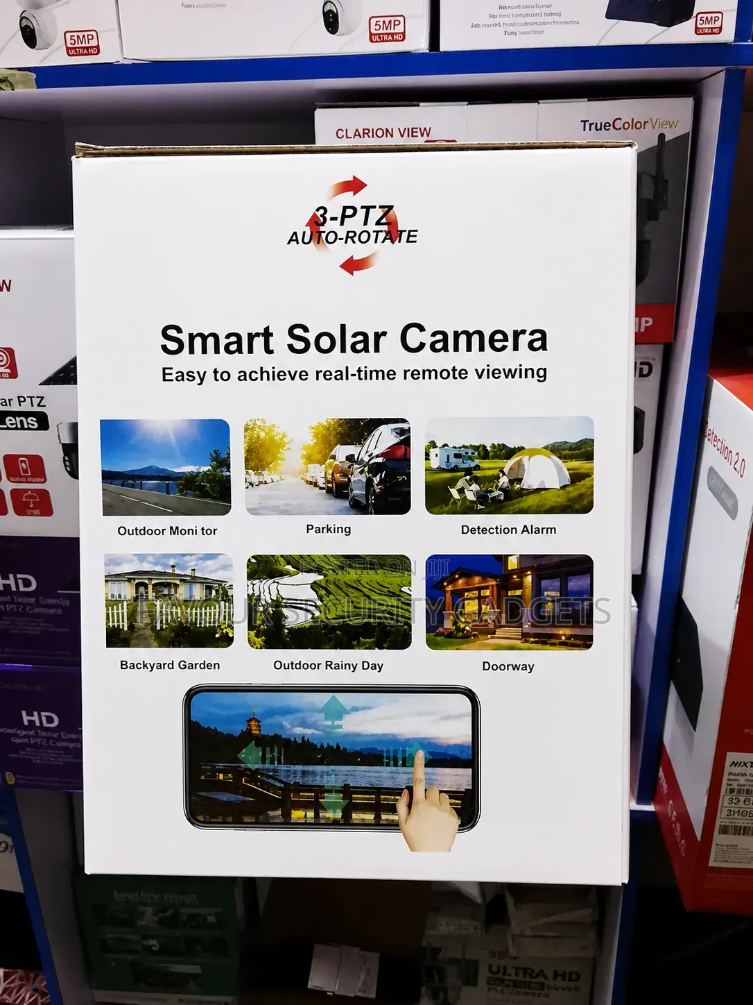 T34 Triple Lens Solar Camera