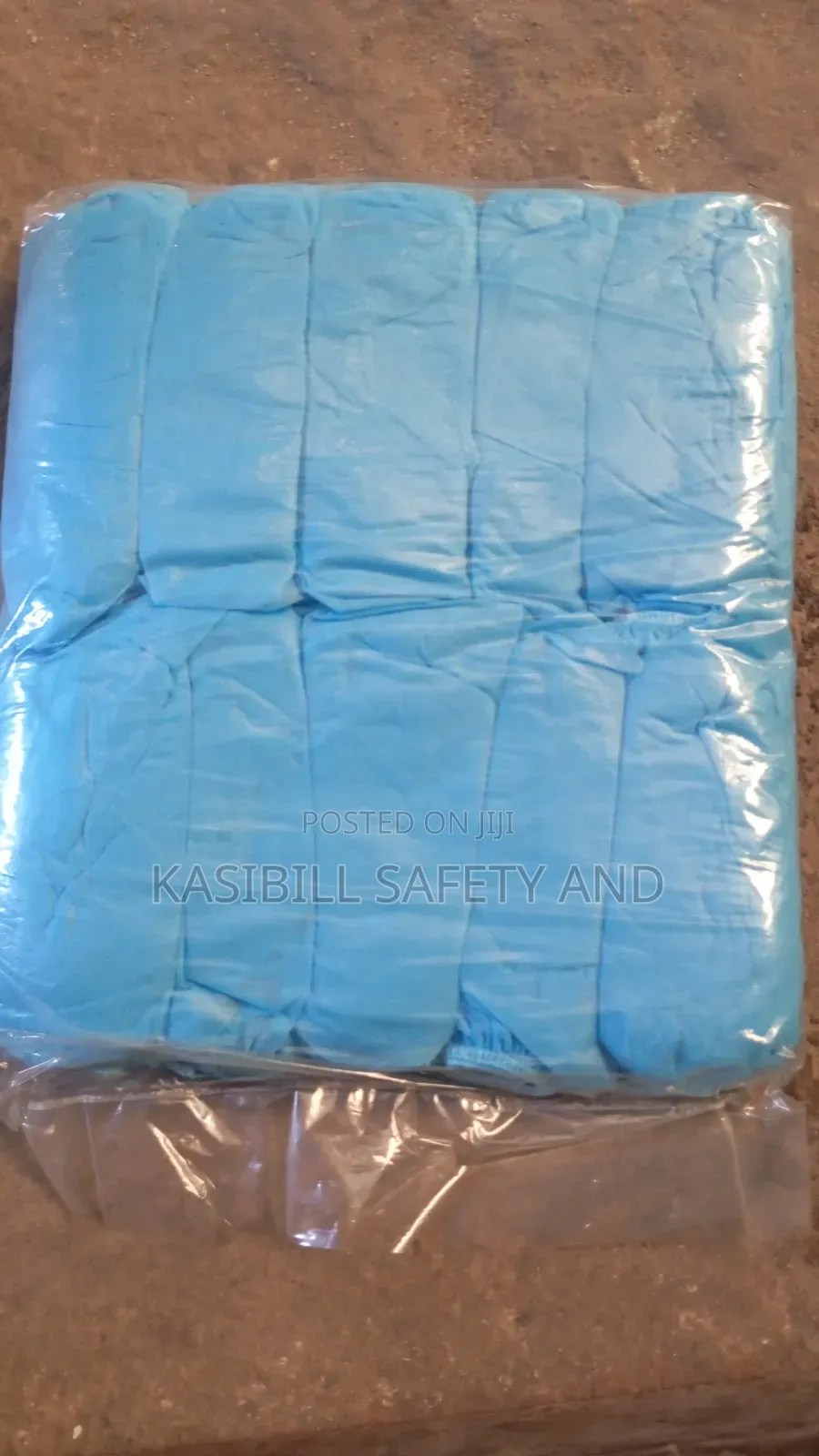 Blue Disposable Shoe Cover
