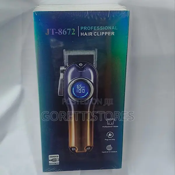 Cordless Professional Clipper Jt 8672