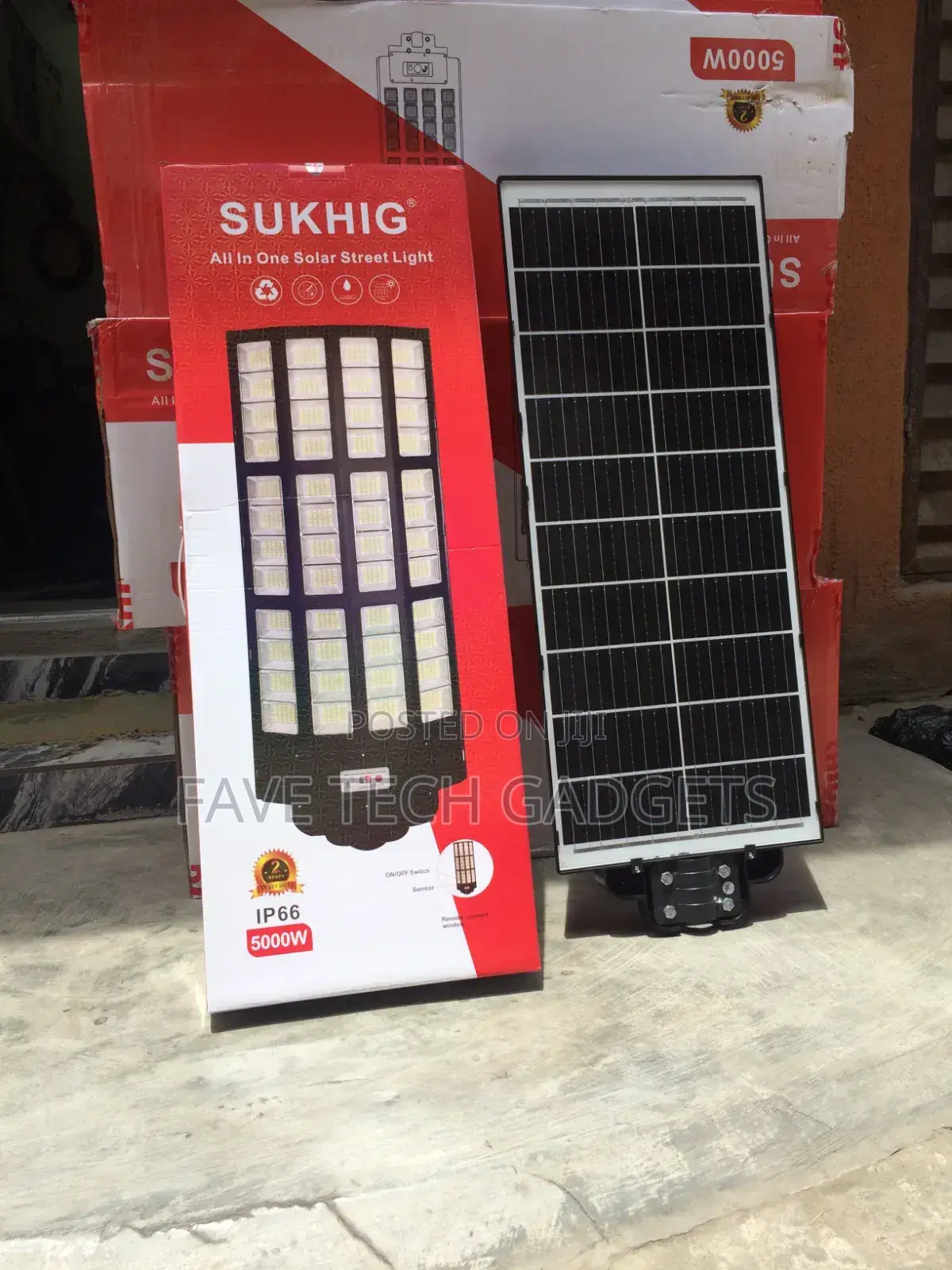 Sukhig 5000w Solar Lights