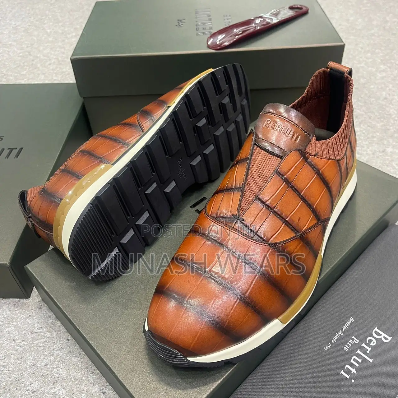 Original Italian Berluti Sneakers 40-46 Available