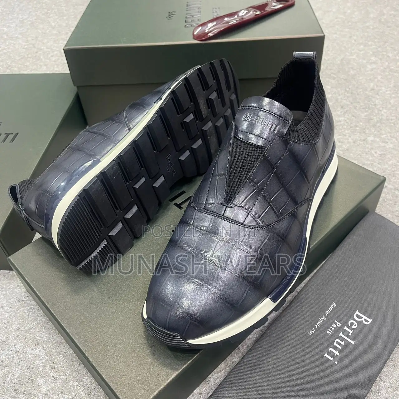 Original Italian Berluti Sneakers 40-46 Available