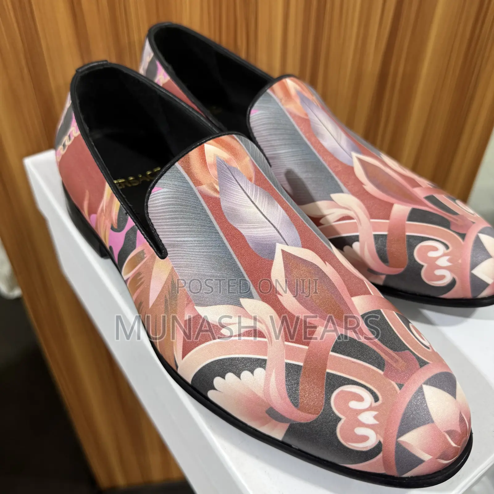 Italian Versace Couture Brown Shoe 40-46