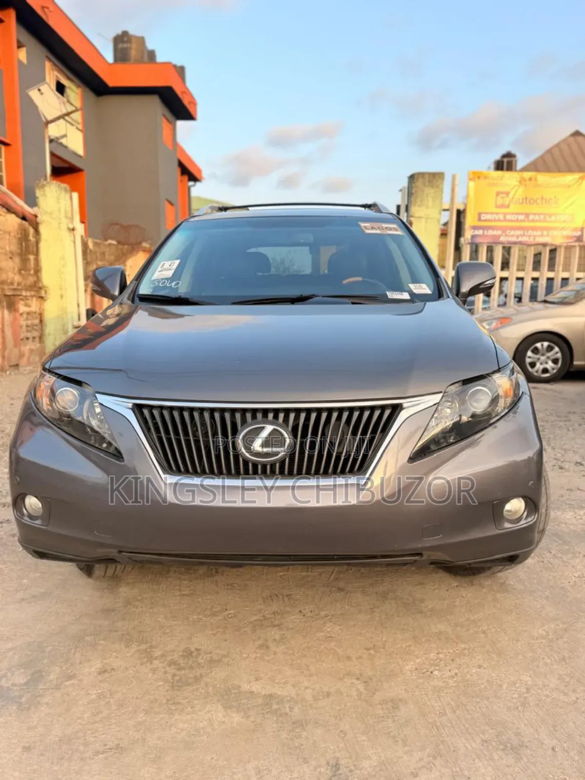 Lexus RX 2012 Matt Black