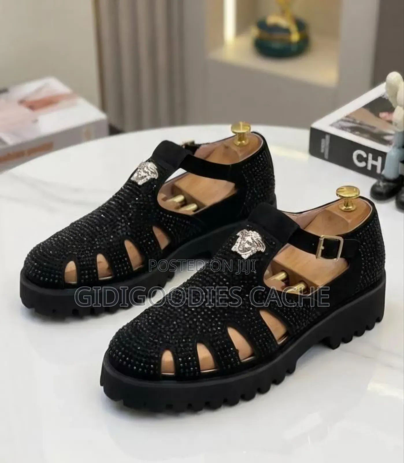 Crystal Fisherman Men's Sandal Loafers in Size 40-45