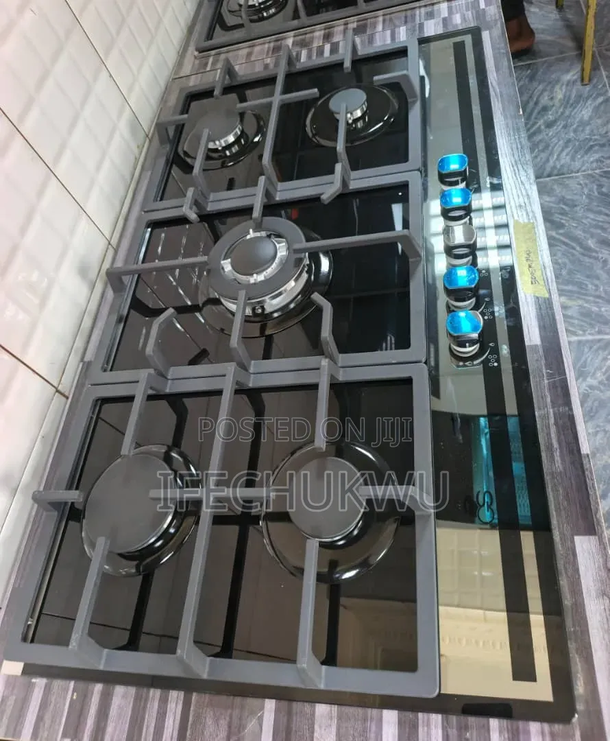 Original Gs Cabinet Built-in Latest Model 5 Burners Gas Cooker Hob,