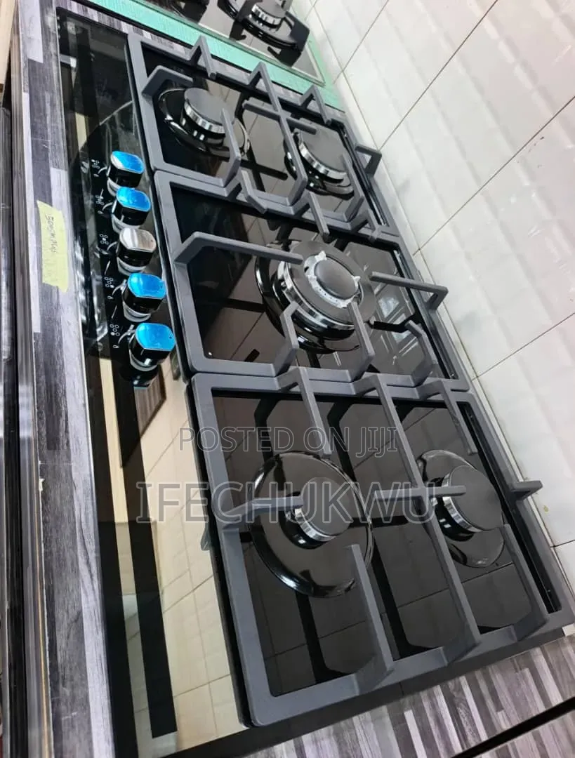 Original Gs Cabinet Built-in Latest Model 5 Burners Gas Cooker Hob,