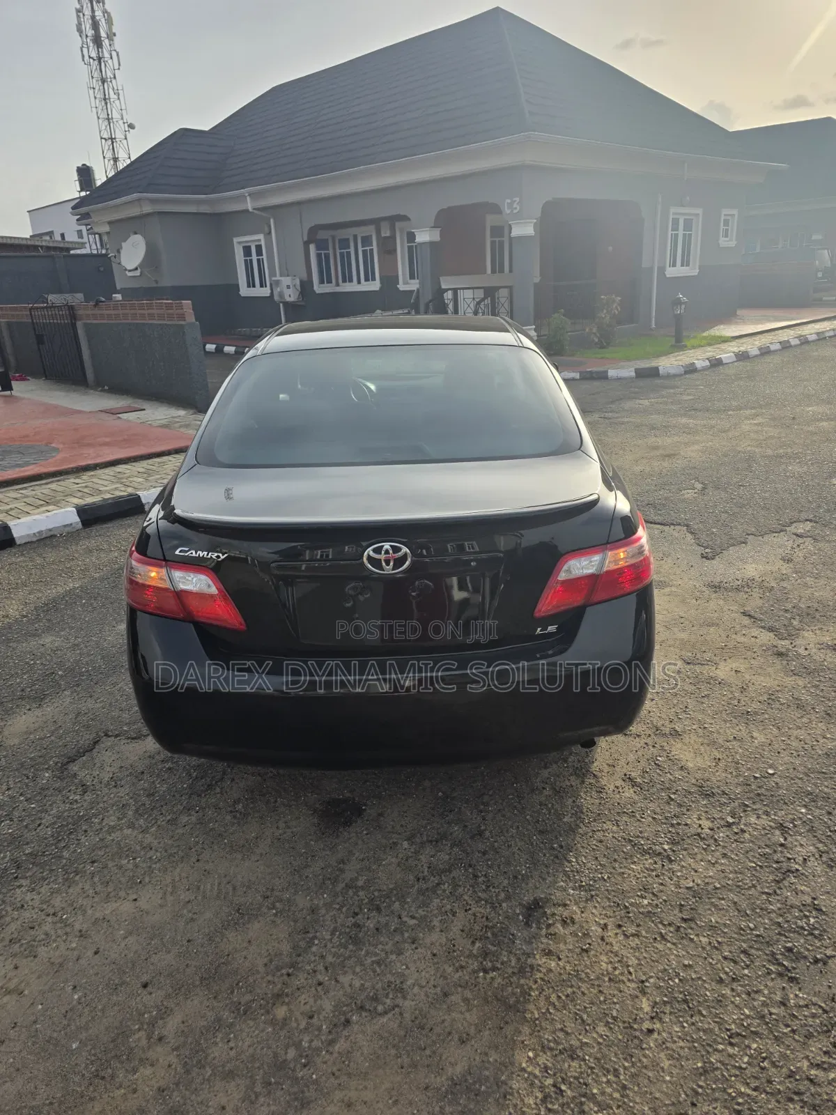 Toyota Camry 2.4 LE 2008 Black