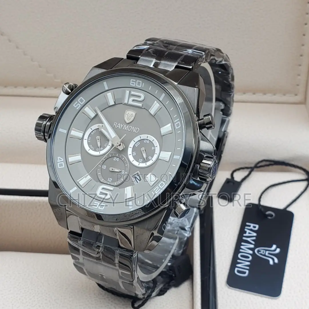 Raymond Weill Quality Luxury Men Automatic Engine Wristwatch