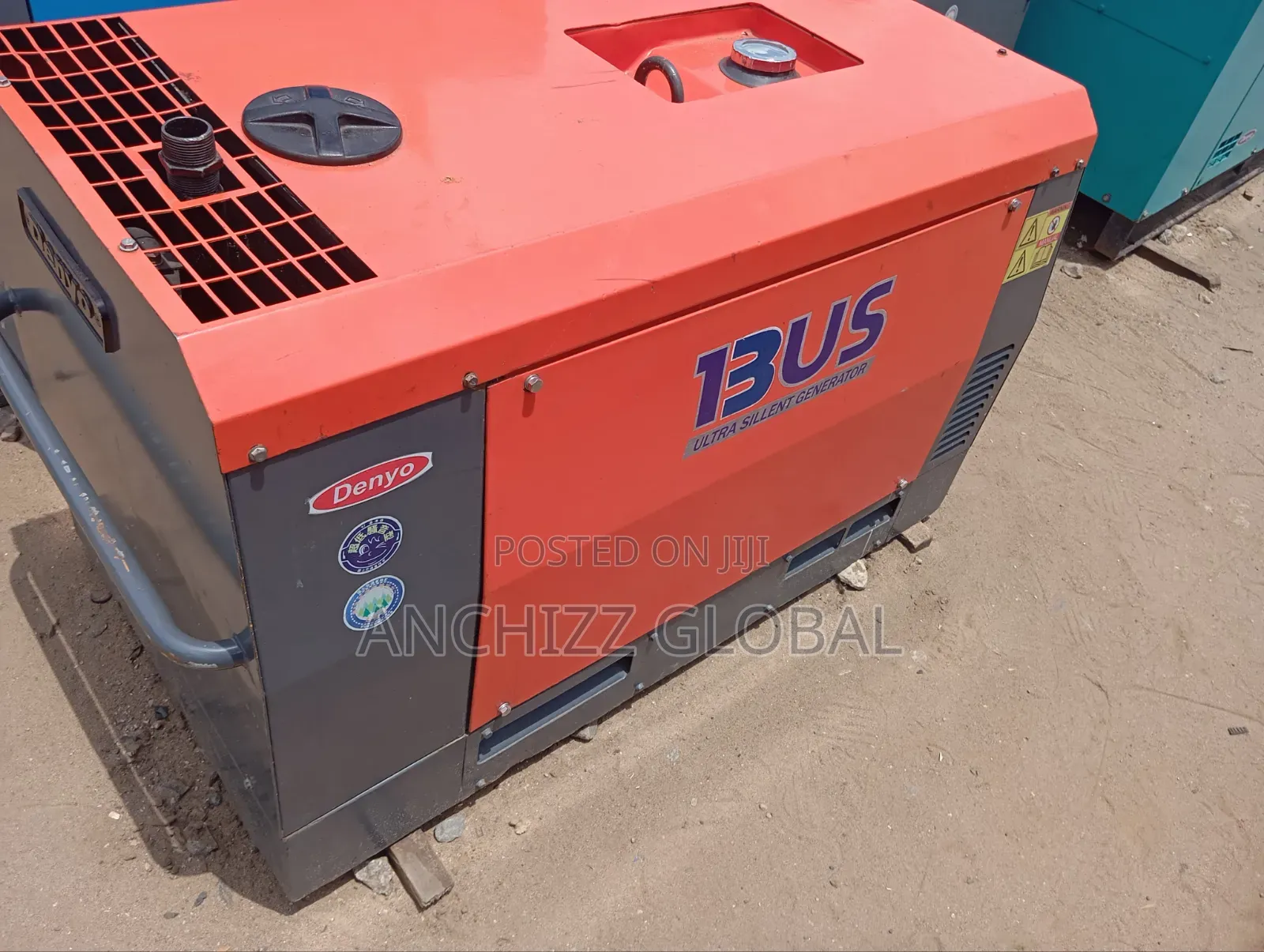 Denyo Japan 13kva Soundproof Diesel Generator