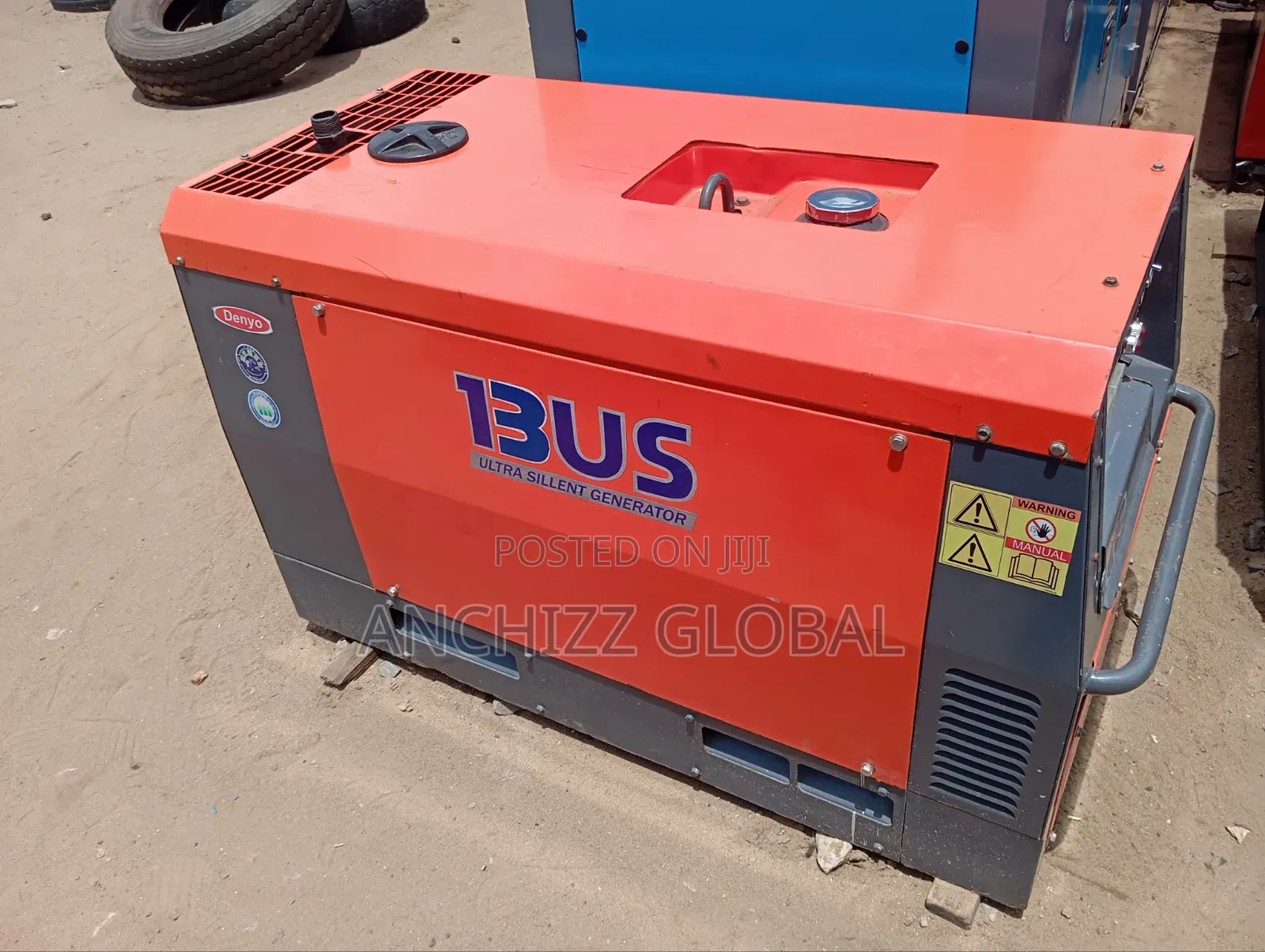 Denyo Japan 13kva Soundproof Diesel Generator