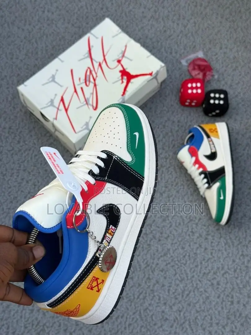 Off-White X Air Jordan 1 Low Sneakers