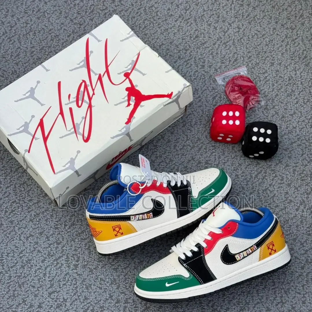 Off-White X Air Jordan 1 Low Sneakers
