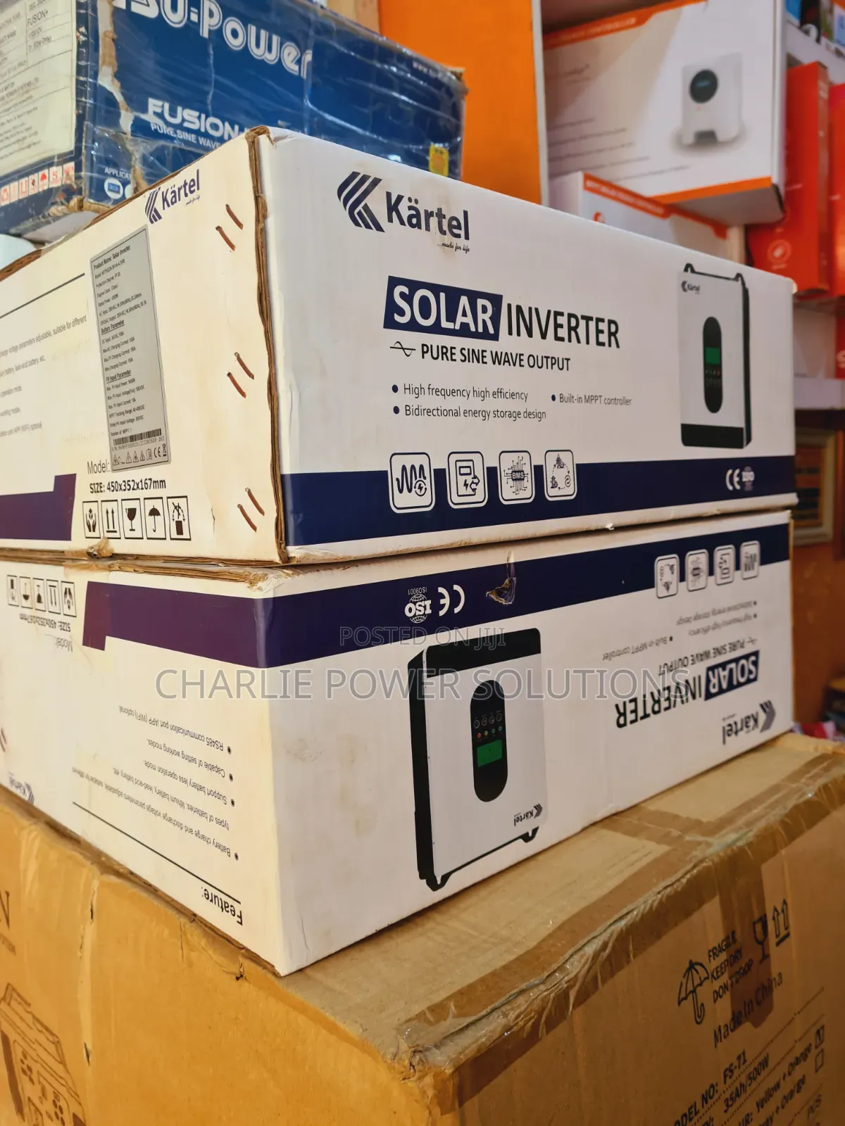 4.3kva 24v Kartel Hybrid Solar Inverter