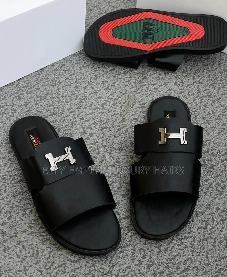High Quality Luxury Palm Slippers