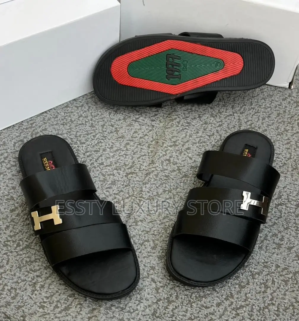 High Quality Luxury Palm Slippers