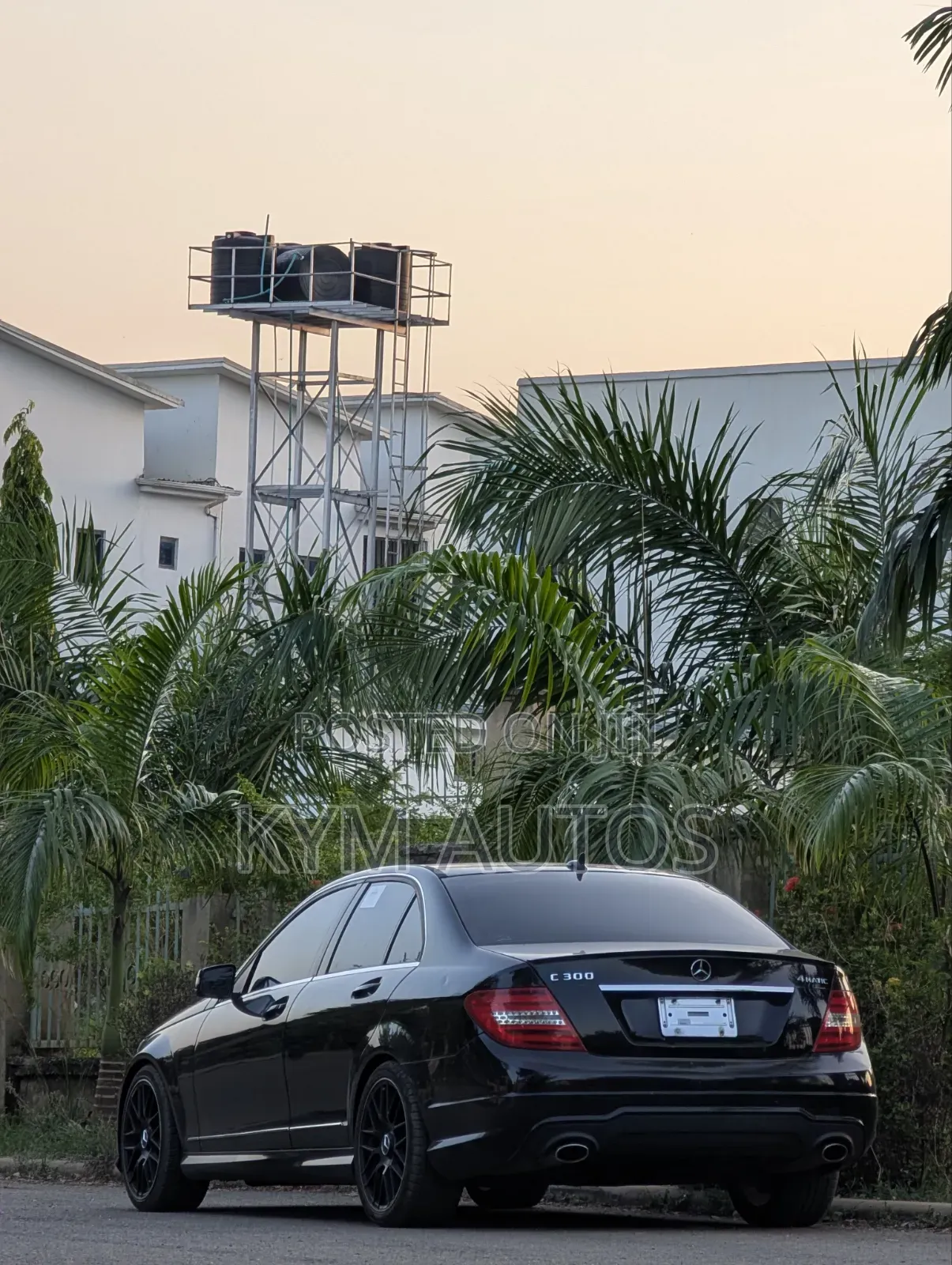 Mercedes-Benz C300 2012 Black