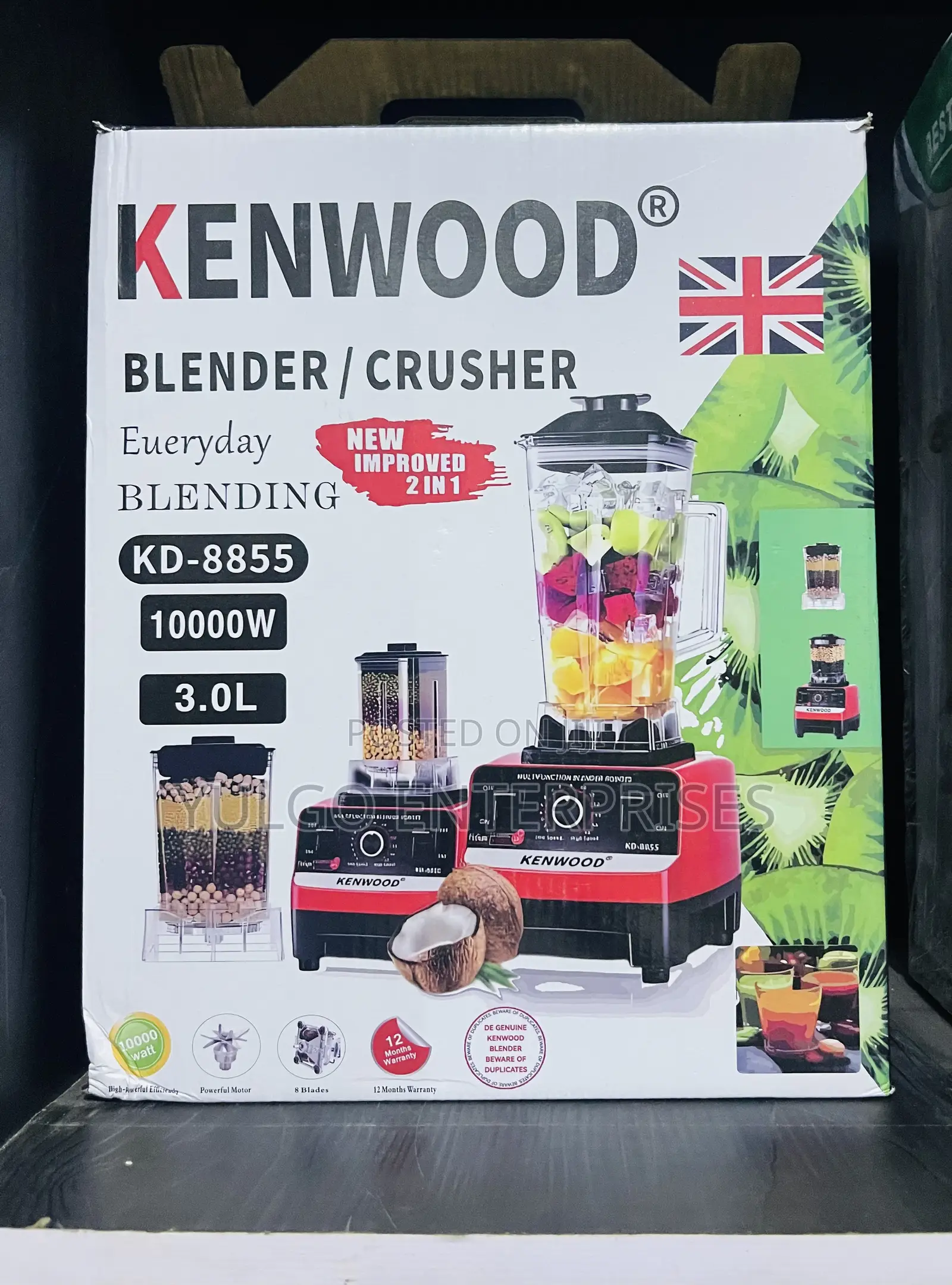 Kenwood 2.5l Blender 10000w Capacity