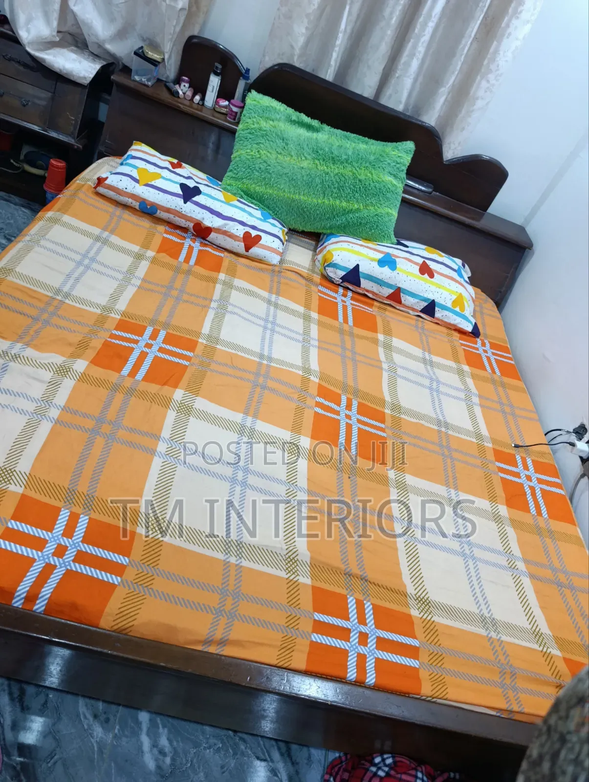 Fairly Used Mattress and Bedframe, 6 X 6