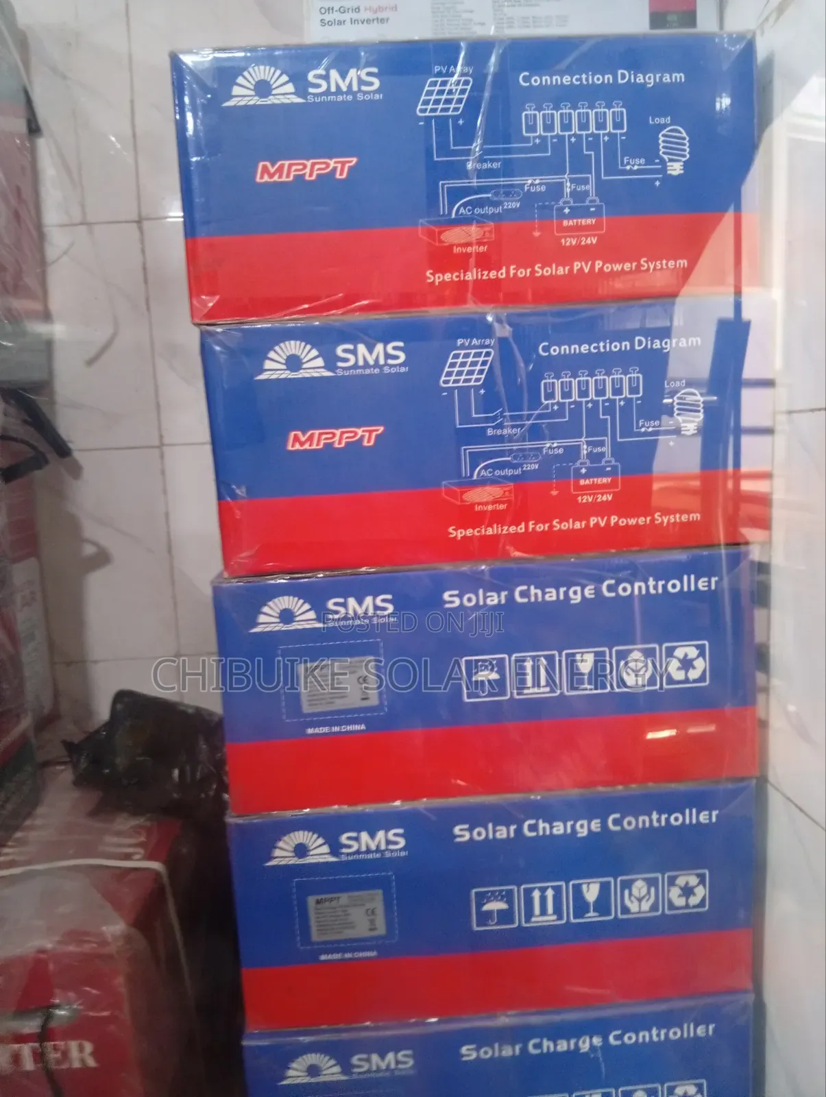 SMS MPPT Charge Controller 150a