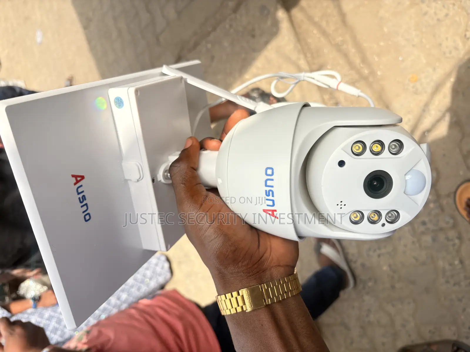4g Solar Camera Ubox With Free Memoey Card