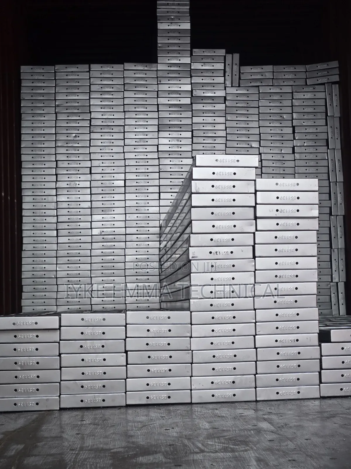 2.5m Steel Scaffold Plank (Galvanized) Scaffold Board