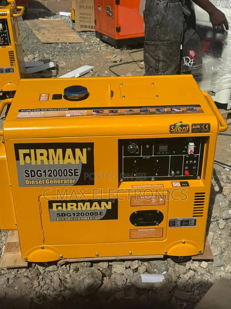 Firman 12kva Petrol Generator 100% Copper Coil