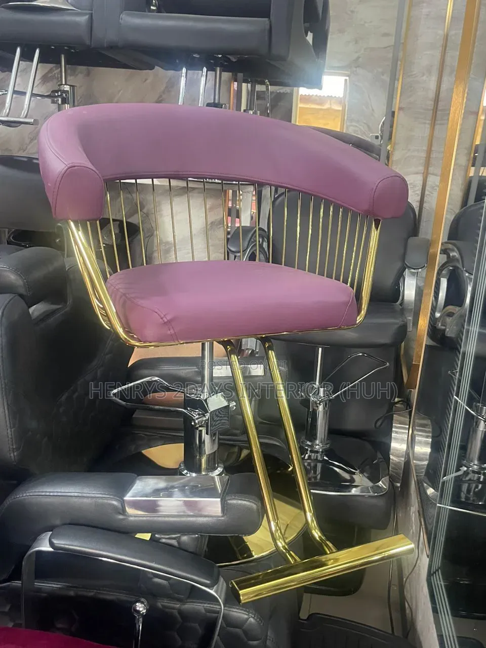 Barbing Salon Chairs High Qaulity One