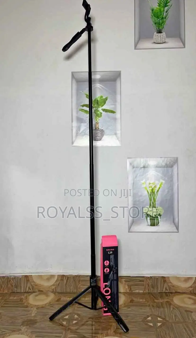 L16 Selfie Stick Long Tripod Stand With Bluetooth Shutter