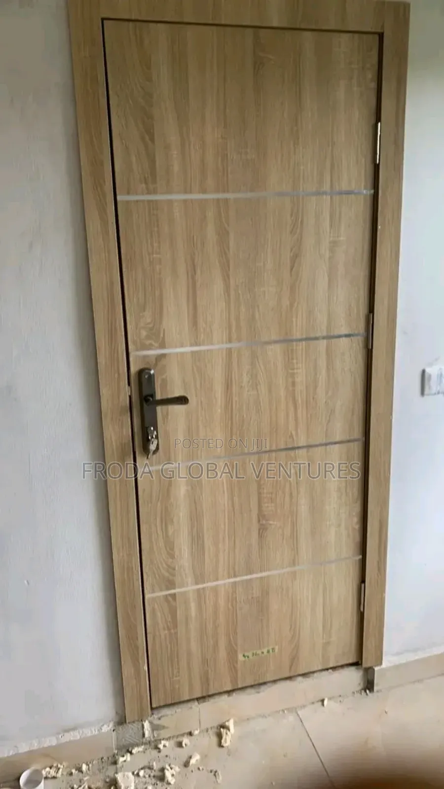 Flush Doors. High Density Fiberboard;Local Made HDF Wooden Doors.