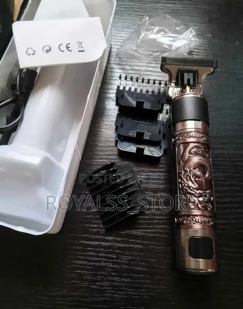 Vintage T9 Rechargeable Clipper Waterproof With Zero Gapped T-blade