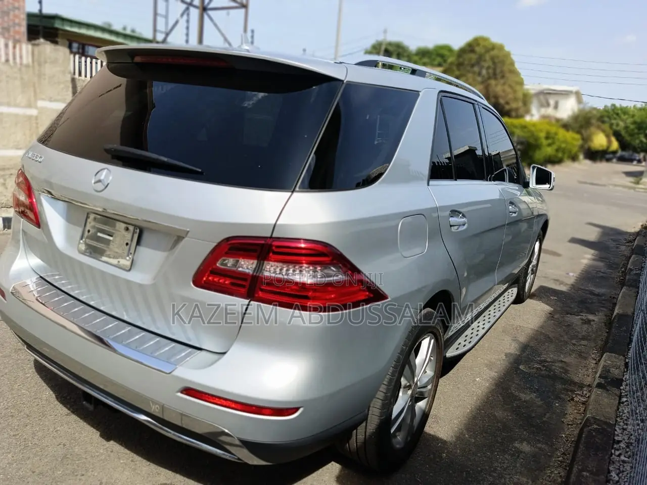Mercedes-Benz M Class 2013 Silver
