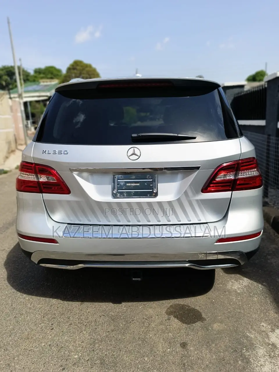 Mercedes-Benz M Class 2013 Silver