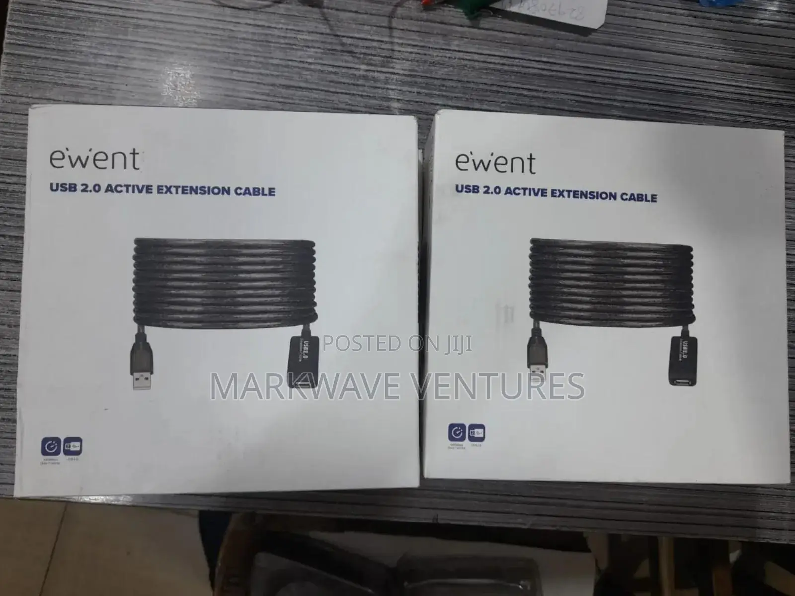 Ewent 20m Usb a Male to a Female Extension Cable