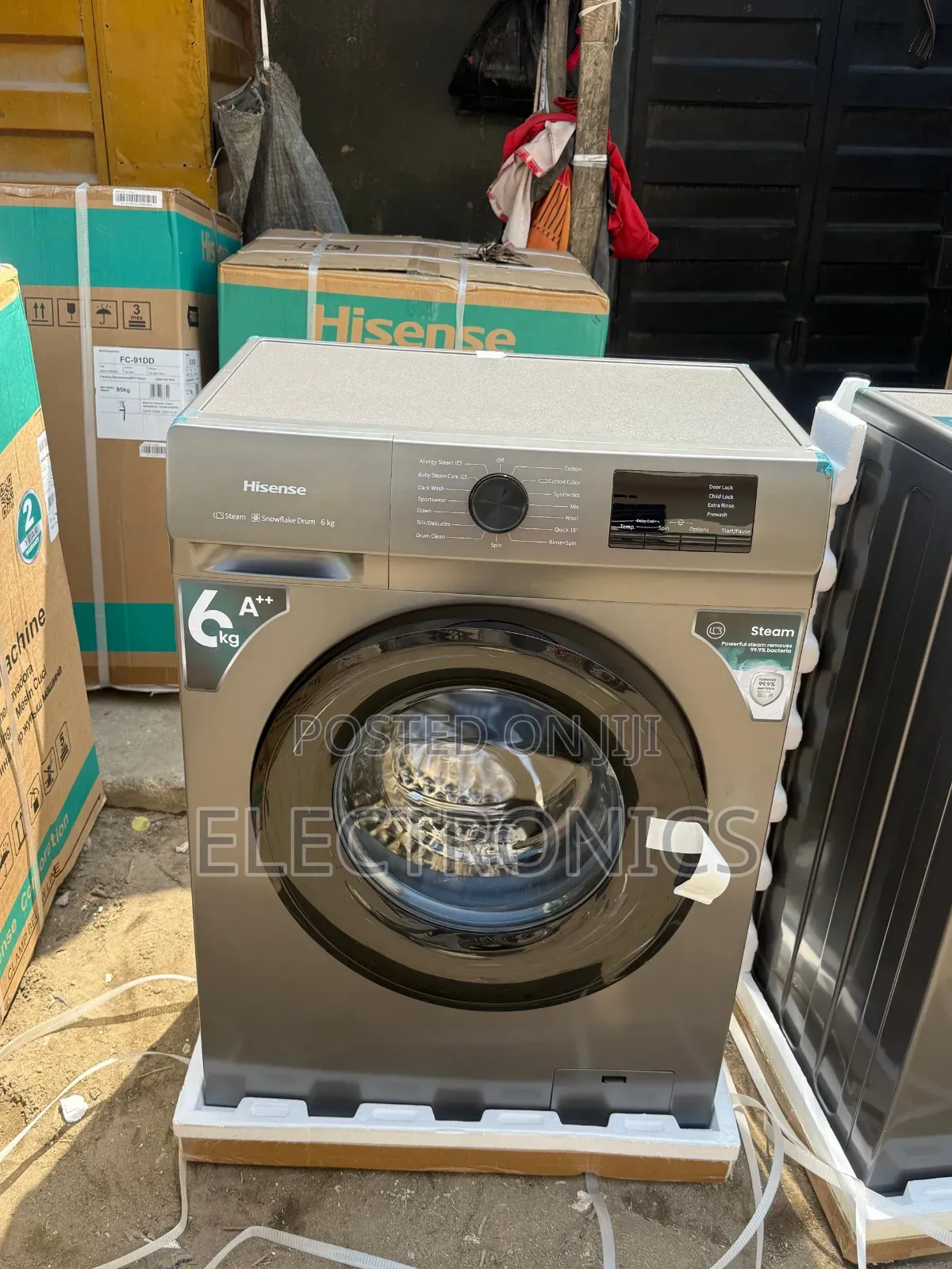 Hisense Washing Machine 6kg Wash Spin