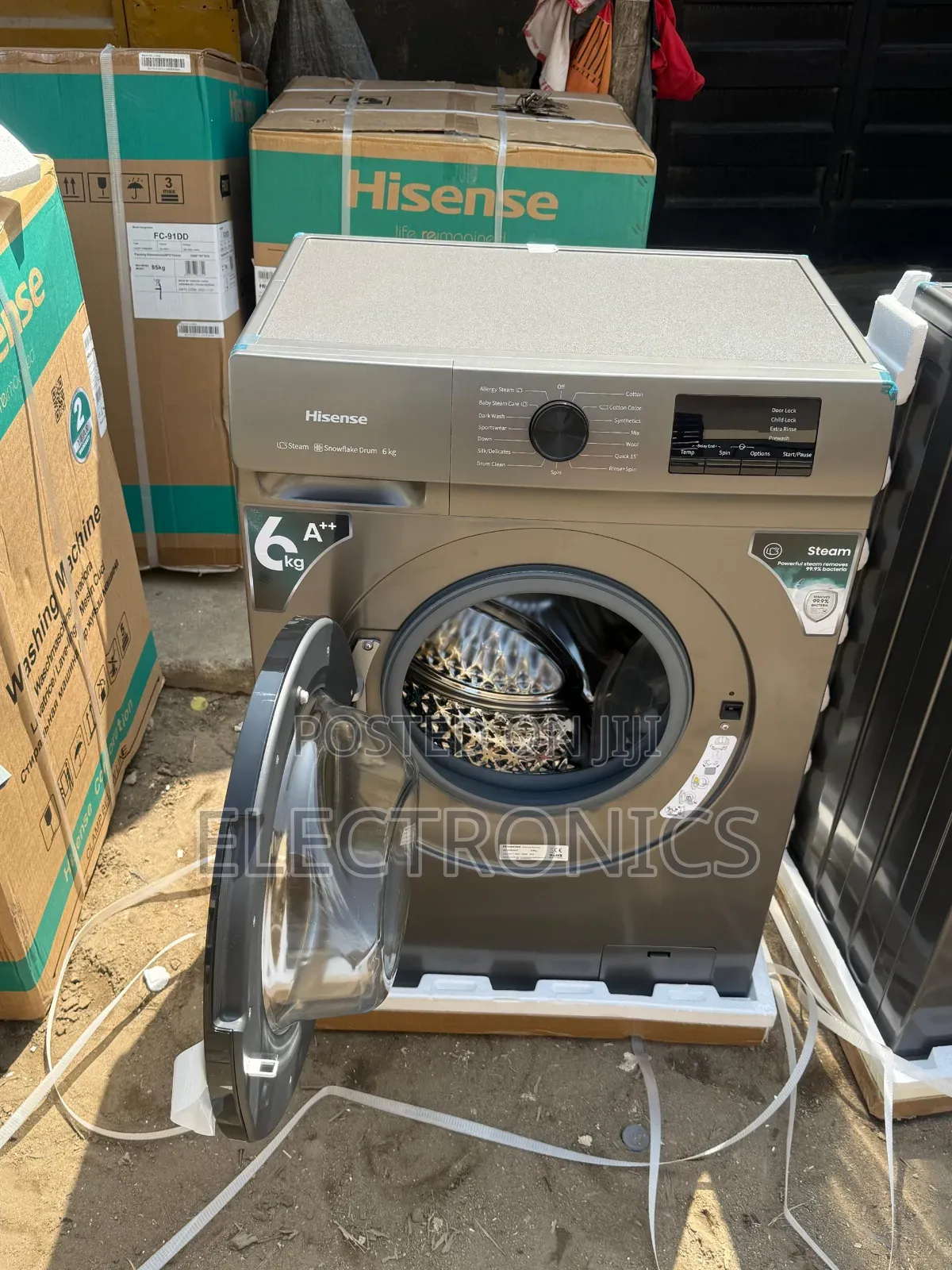 Hisense Washing Machine 6kg Wash Spin