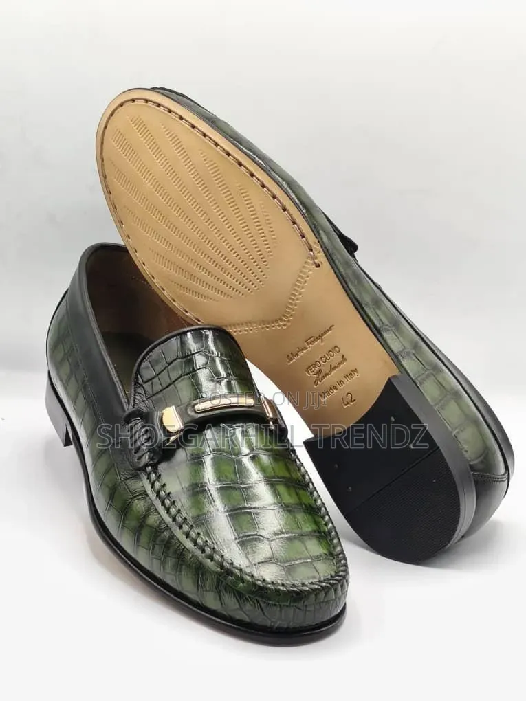 Sf Italian Penny Belt Loafers in 3 Designs